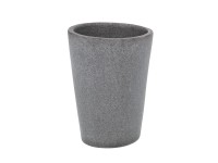 Wenko Pohár na čistenie zubov Pebble Stone polyrezín sivý