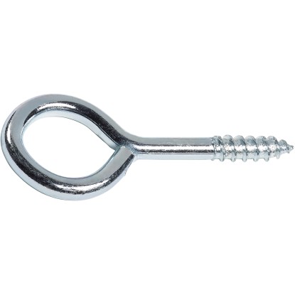 Oko so skrutkou pozinkované lesklé 20 x 3,3 mm, 6 ks