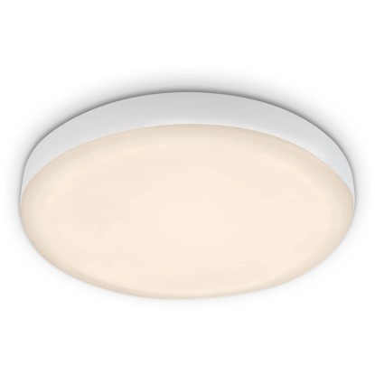 Briloner Vstavané LED svietidlo Plat biele, 1 ks, pr. 10 cm, teplé biele