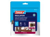 tesa Gumené tesnenie pre dvere/okná INSULATION D-profil, hnedá, 6 m x 9 mm x 7mm