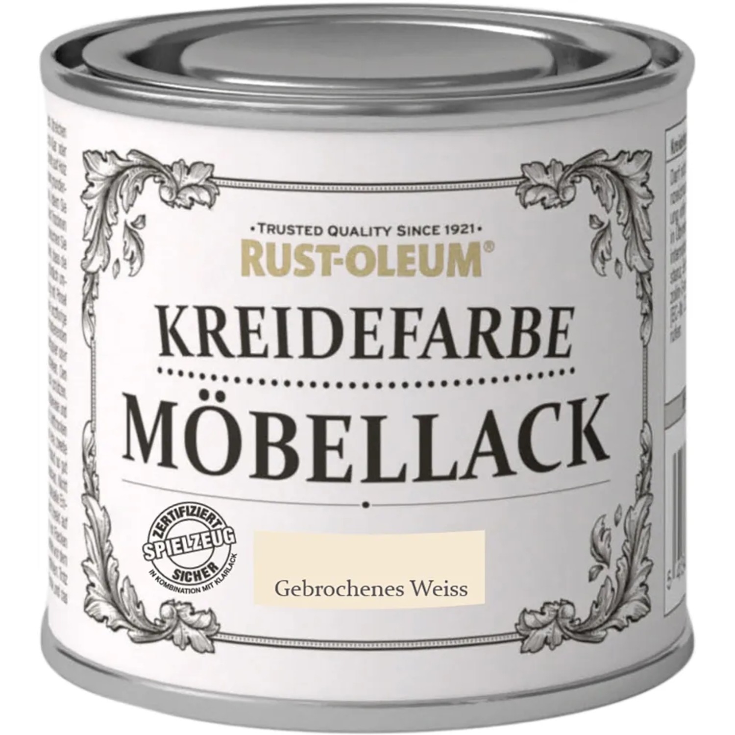 E-shop Rust-Oleum Kriedová farba na nábytok, jemne krémová, 125 ml