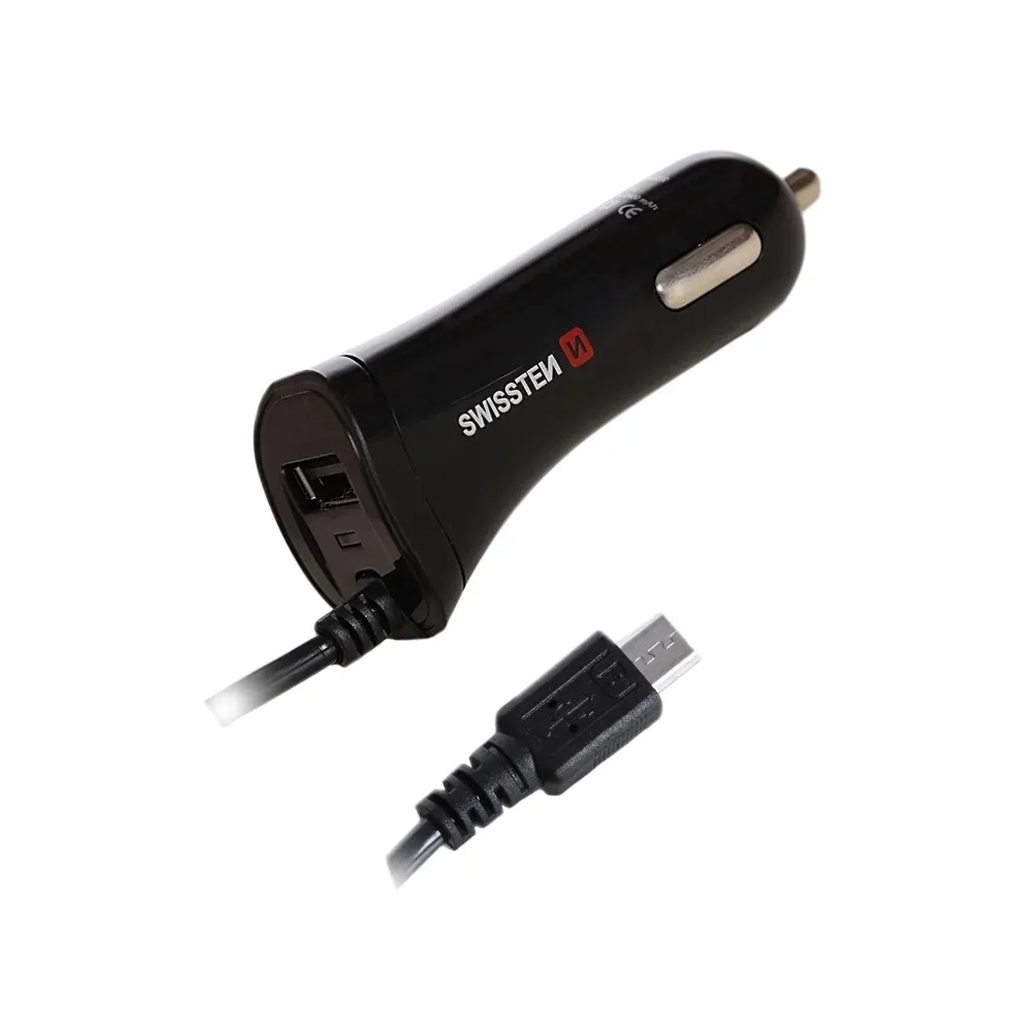 E-shop SWISSTEN Nabíjačka CL, USB-A a Micro USB, 2,4 A