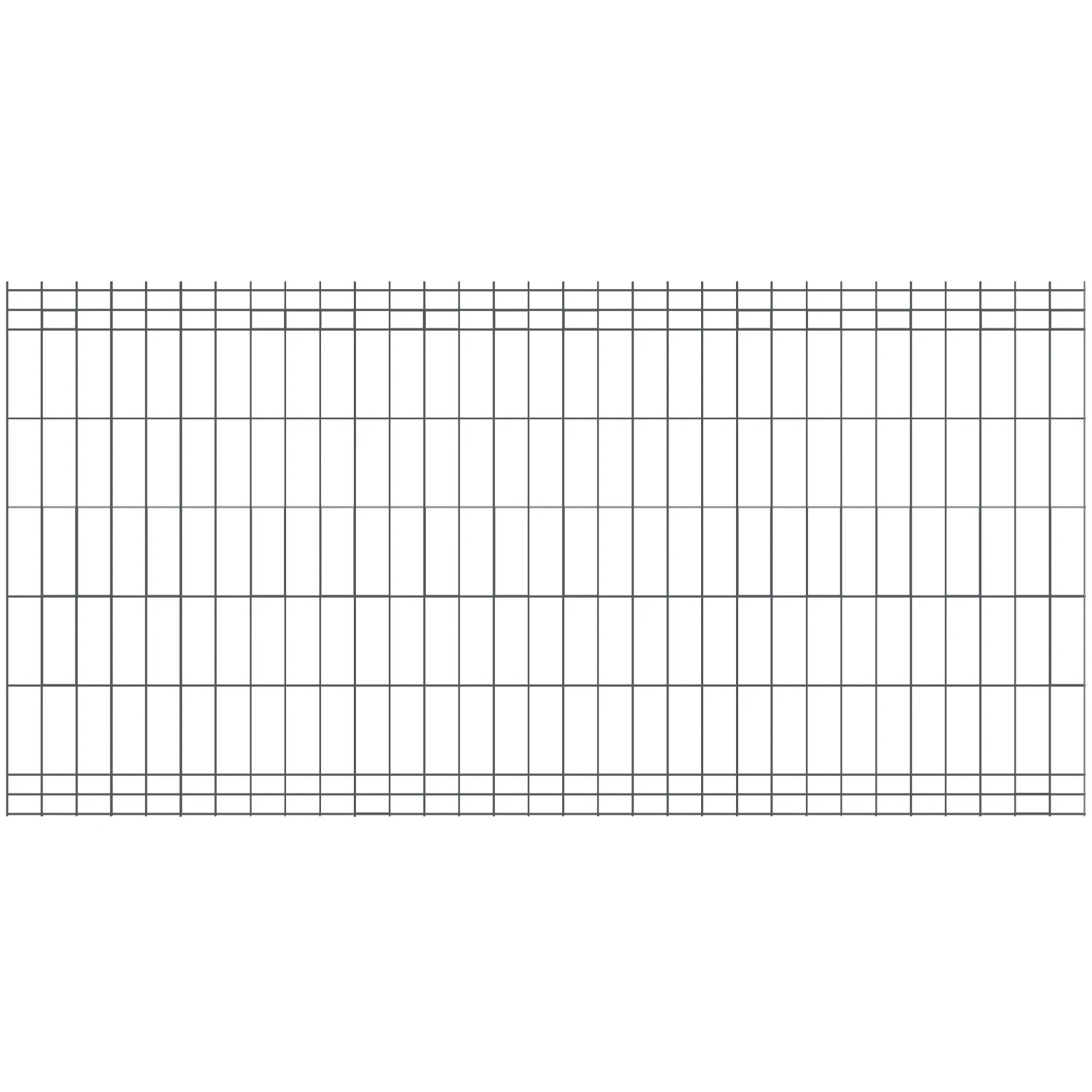 E-shop JARMEX Plotové pole PPS RAL 7016 antracitové 123 x 250 cm
