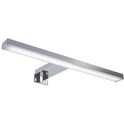 Maximus Zrkadlové LED svietidlo Esther, 6W, IP44, 4000K, chróm, 28 cm