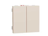 Schneider Electric Vypínač sériový Unica (R.5), 2M, béžová