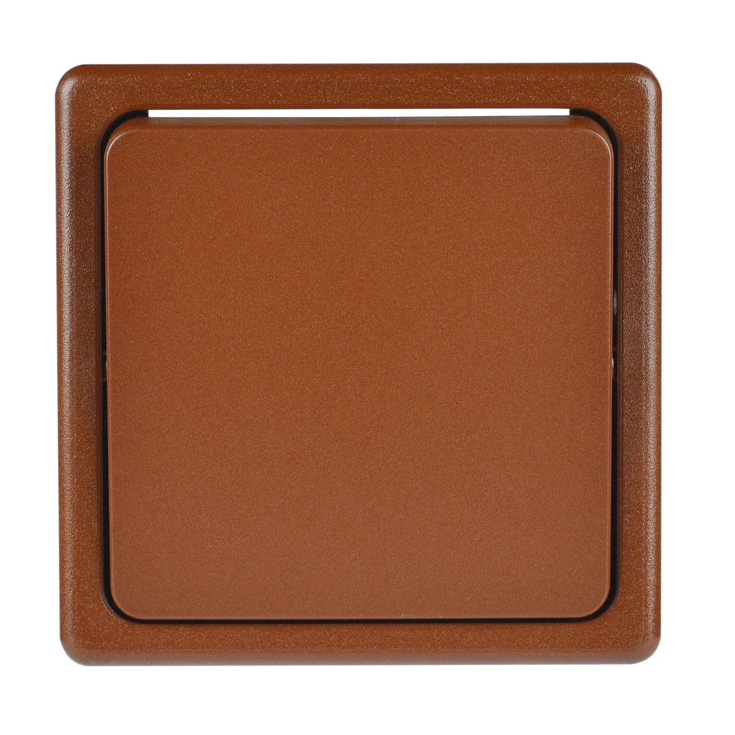 E-shop SEZ Jednopólový spínač Standard DS 1101-1 HP škoricový 28 x 82 x 82 mm