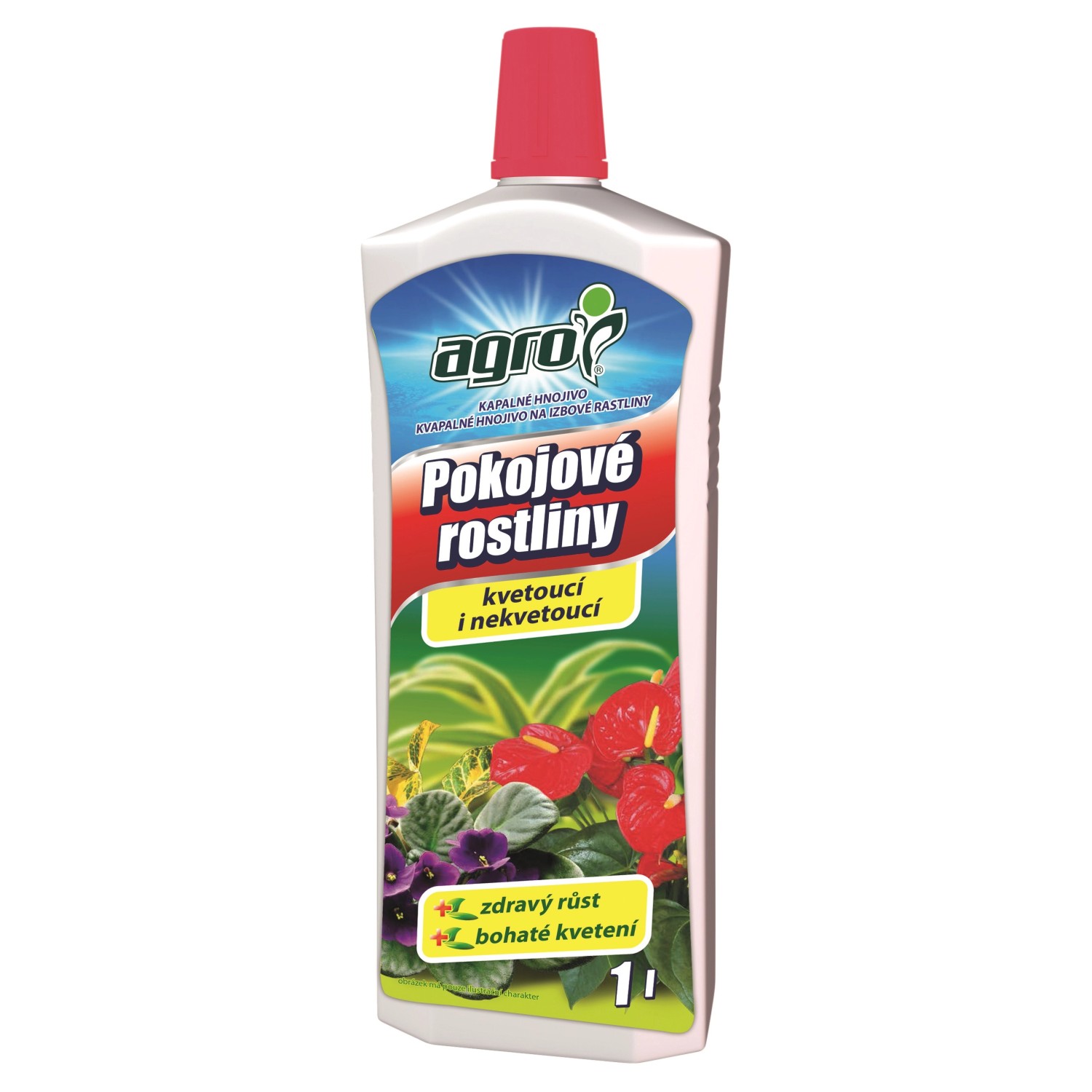 E-shop AGRO Kvapalné hnojivo pre izbové rastliny 1 l
