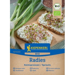 KIEPENKERL BIO Reďkovka (Raphanus sativus var. sativus) na klíčenie 60 g