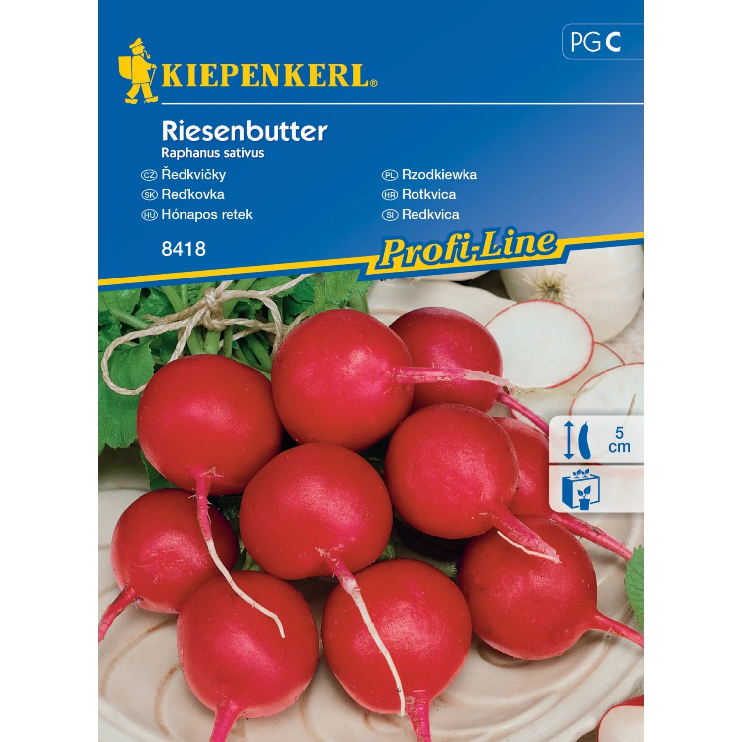 E-shop Kiepenkerl Semienka Reďkovka Riesenbutter
