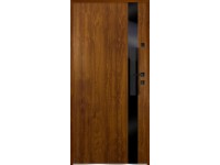 O.K. DOORS Oceľové vchodové dvere ARISTON S68 2Z zlatý dub 80 Ľ