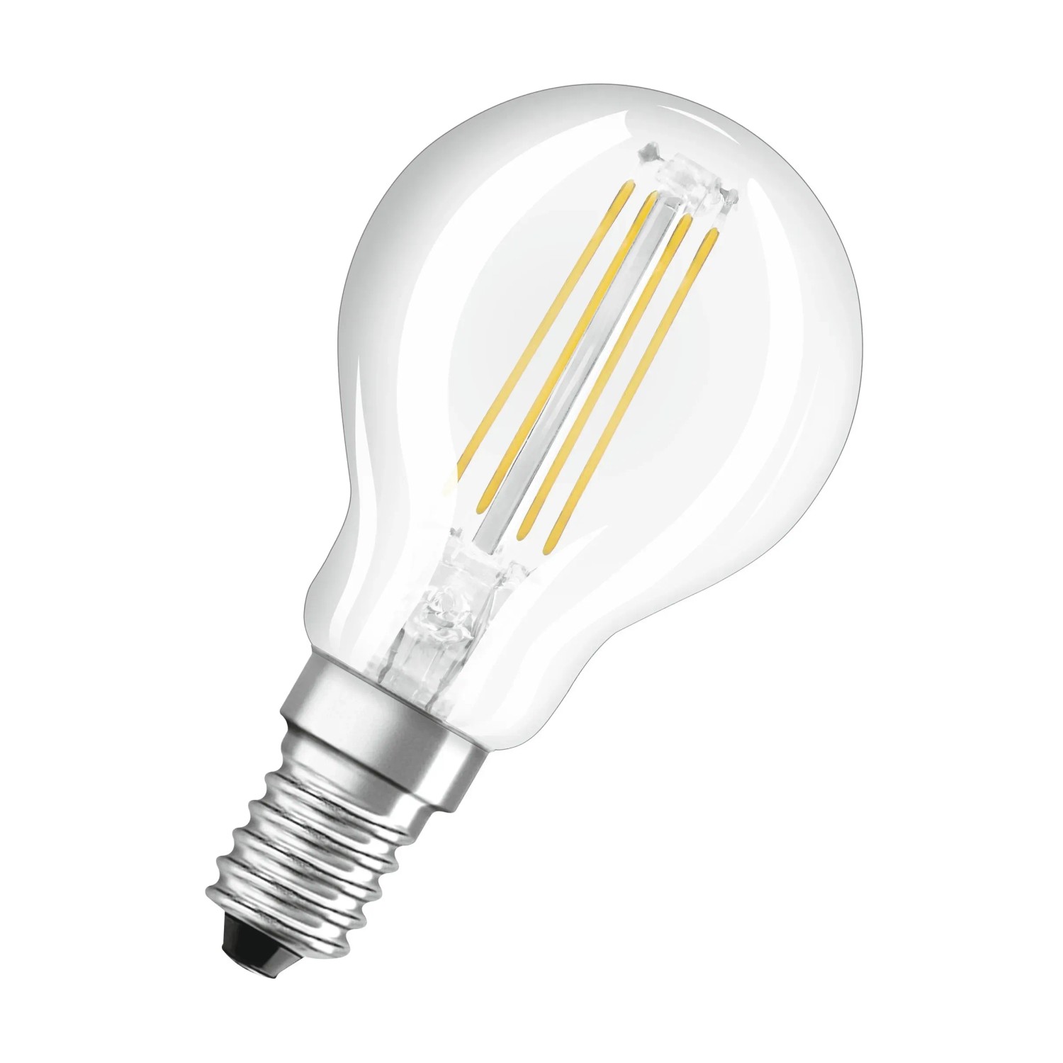 E-shop OSRAM LED žiarovka CLP40, 4 W, E14, 2700 K, Filament teplá biela