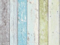 A. S. Creation Vliesová tapeta New England 2 modro-zelená