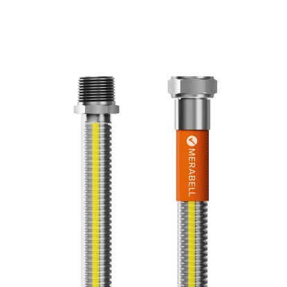 Hadica plynová Merabel Gas Profi R1/2-G1/2, 150 cm