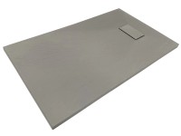 Sanotechnik Rezateľná sprchová vanička SMC sivá 100 x 80 x 2,6 cm