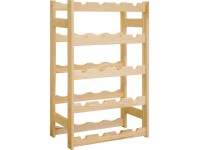 OBI Drevený regál na víno M