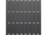 OBI Plotový prvok WPC/ALU antracitový 180 x 180 cm