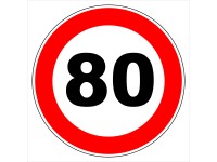 Fólia 80 km obmedzenie 150 mm