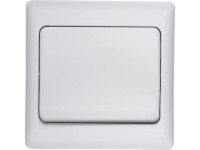 OBI Krížový vypínač Rea polárna biela vrátane rámčeku