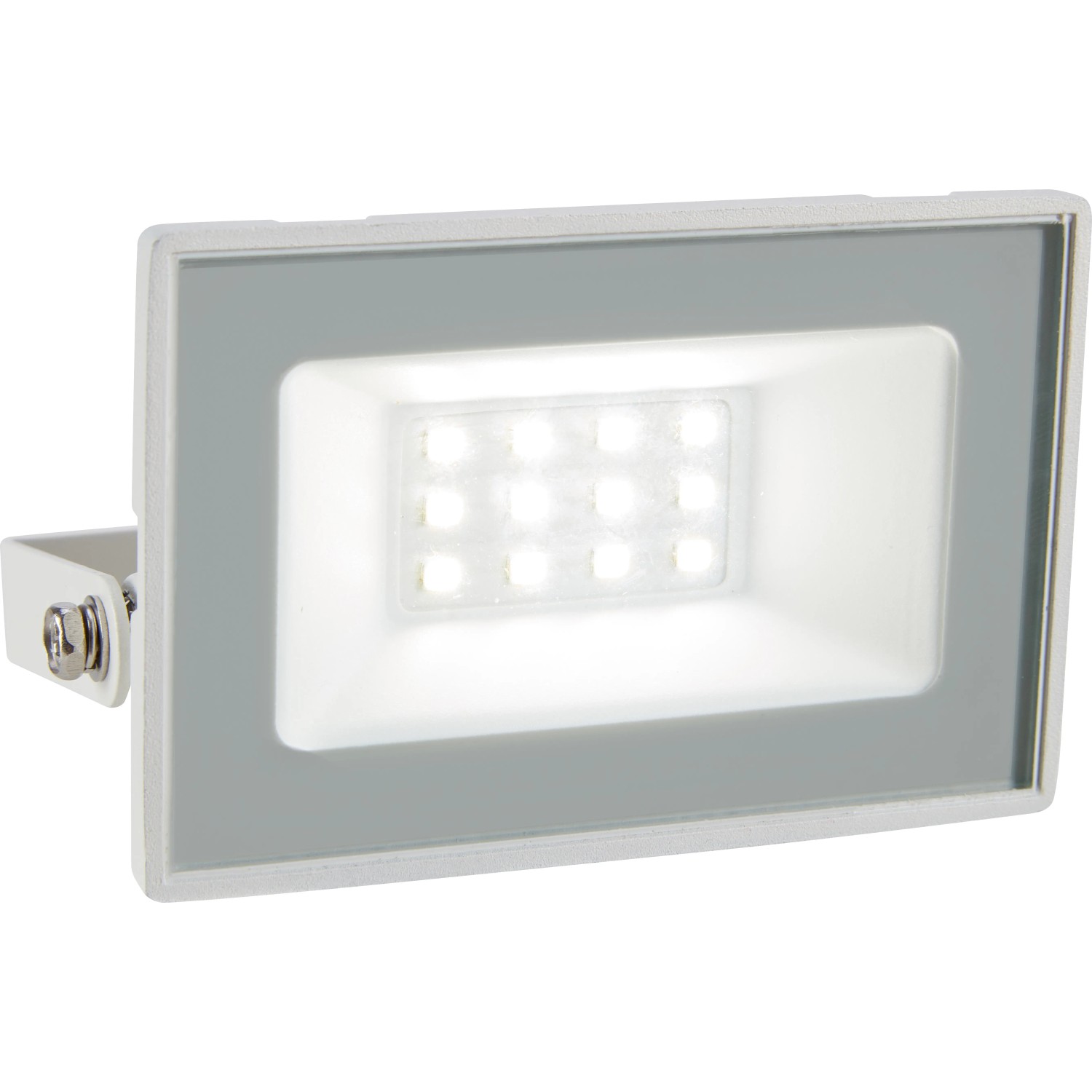 E-shop BWO LED reflektor 10 W 900 lm 5000 K IP65 biely 8 x 9 x 3,5 cm