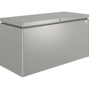 Biohort LoungeBox 160 v kremennej šedej metalíze: Univerzálny box pre záhradu, terasu a balkón.
