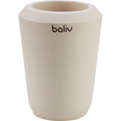 baliv Keimok na zubné kefky, béžový, polyresin, pr. 8 x 10 cm