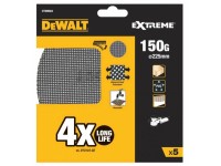 DeWalt Brúsna sieťovina P150, pr. 225 mm, 5 ks
