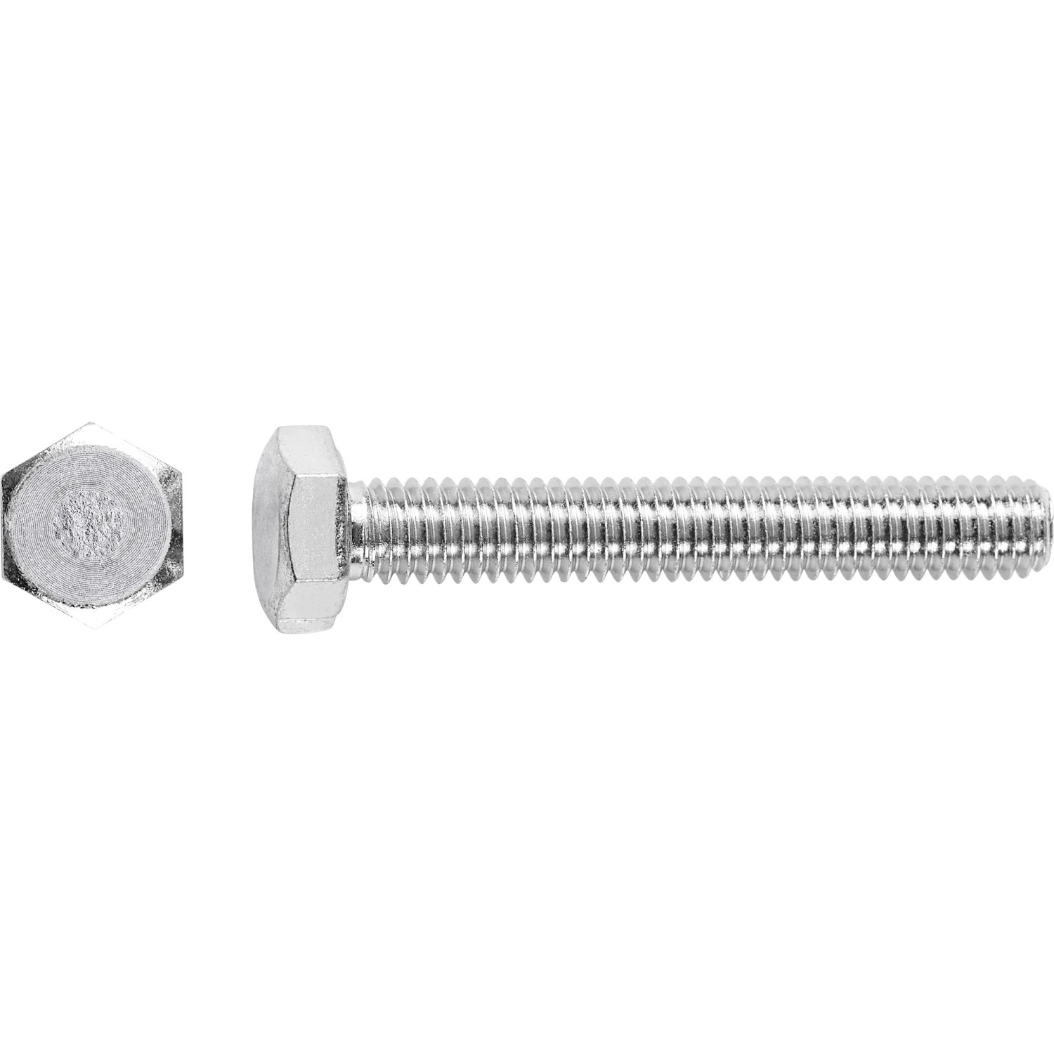E-shop Skrutka so šesťhrannou hlavou SW13 plný závit pozinkovaný M8 x 40 mm, 50 ks