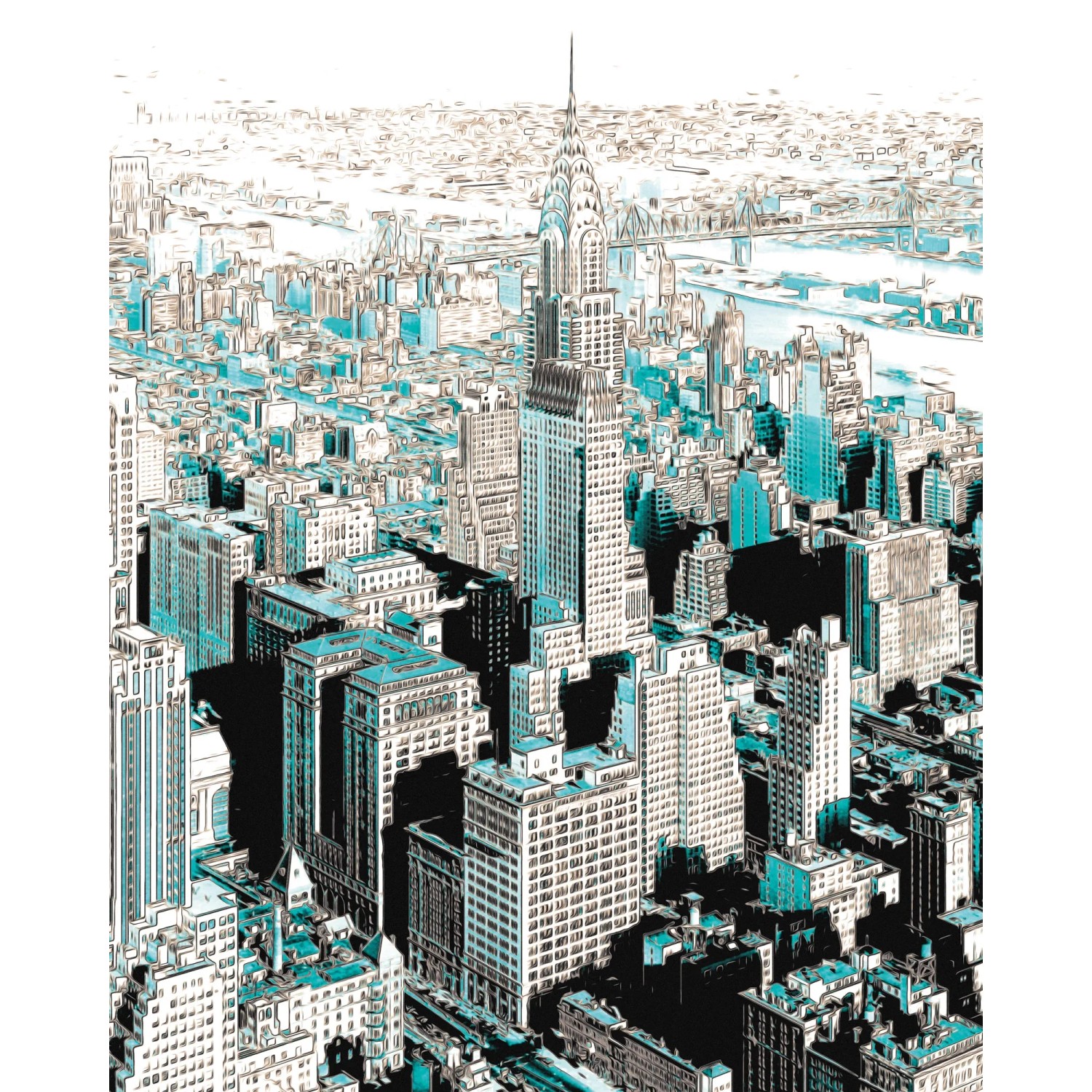 E-shop Komar Vliesová fototapeta Gotham 200 x 250 cm