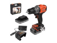 Black+Decker Aku skrutkovač BCD382D2XK-QW, 18 V, súprava 2x Aku