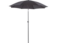 Balkónový slnečník Hermosa, antracitová, pr. 200 cm