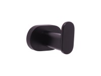 Háčok na ručníky Yukon, čierno-chrómový Háčok na ručníky Yukon, čierno-chrómový