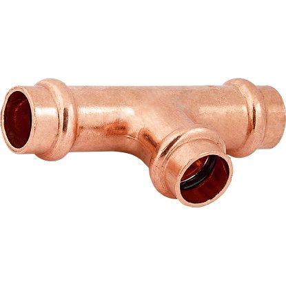 Lisovací T-kus meď, pr. 15 cm, 1 ks