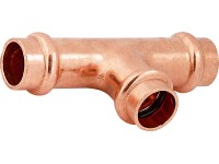 Lisovací T-kus meď, pr. 15 cm, 1 ks