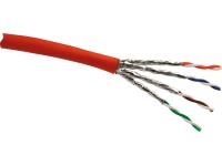Schwaiger Sieťový kábel S/STP CAT 7 oranžový 25 m