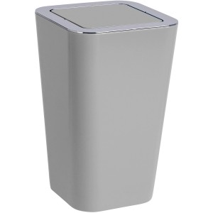 Wenko Candy Grey, výklopný kôš 6 l. Plastový kozmetický kôš do kúpeľne.