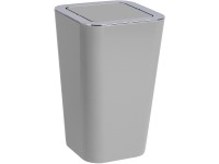 Wenko Odpadkový kôš s výkyvným vekom Candy 6 l sivý