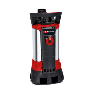 Ponorné čerpadlo na špinavú vodu Einhell GE-DP 7035 N-A ECO s Aquasensorom, červené/čierne/strieborné.