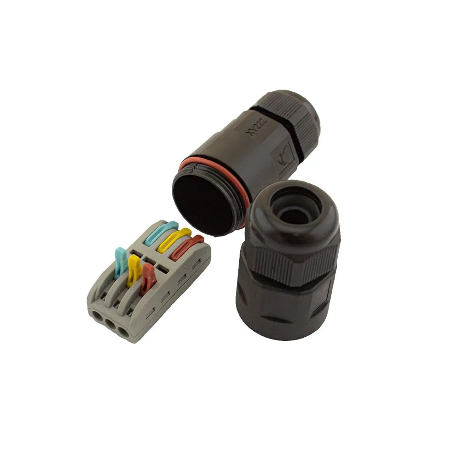 E-shop FK Technics Káblová spojka bezskrutková IP68, typ I, 3x2,5mm2, 250V/16A