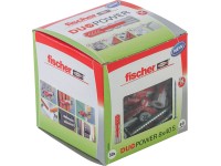 Fischer Hmoždinka DuoPower 8 x 40 S so skrutkami, 50 ks Fischer Hmoždinka DuoPower 8 x 40 S so skrutkami, 50 ks