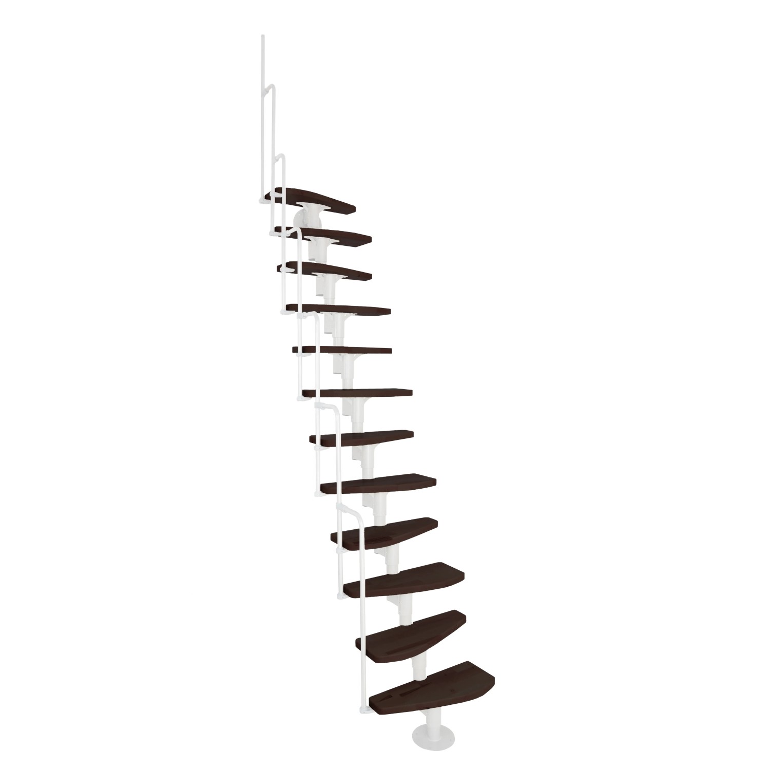 E-shop Minka STAIRS Modulové schodisko Monaco orech/biela, 293,8 cm