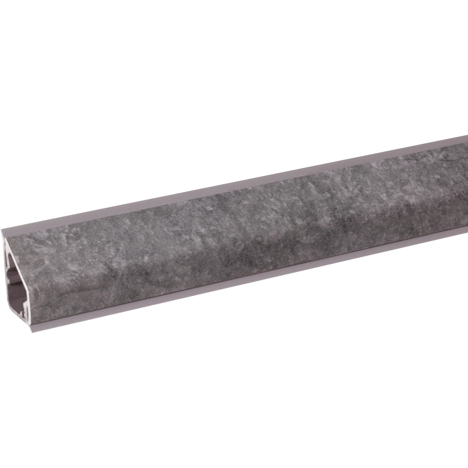 E-shop Kaindl Lišta k pracovnej doske K4895 Atlantic Stone Graphite 63,5 x 2,4 x 1,6 cm