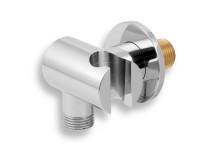 Novaservis Držiak sprchy D/LUXUS,0 s vývodom, chróm