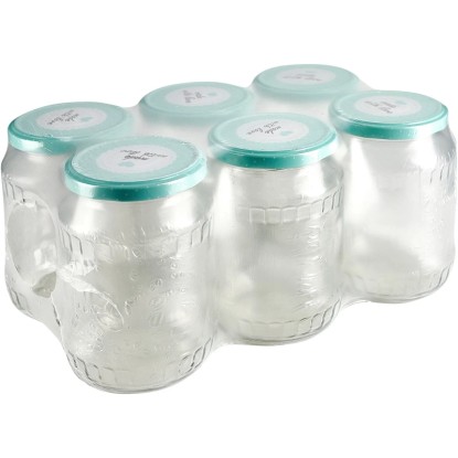 Zaváracie poháre s viečkom 720 ml, 6 ks