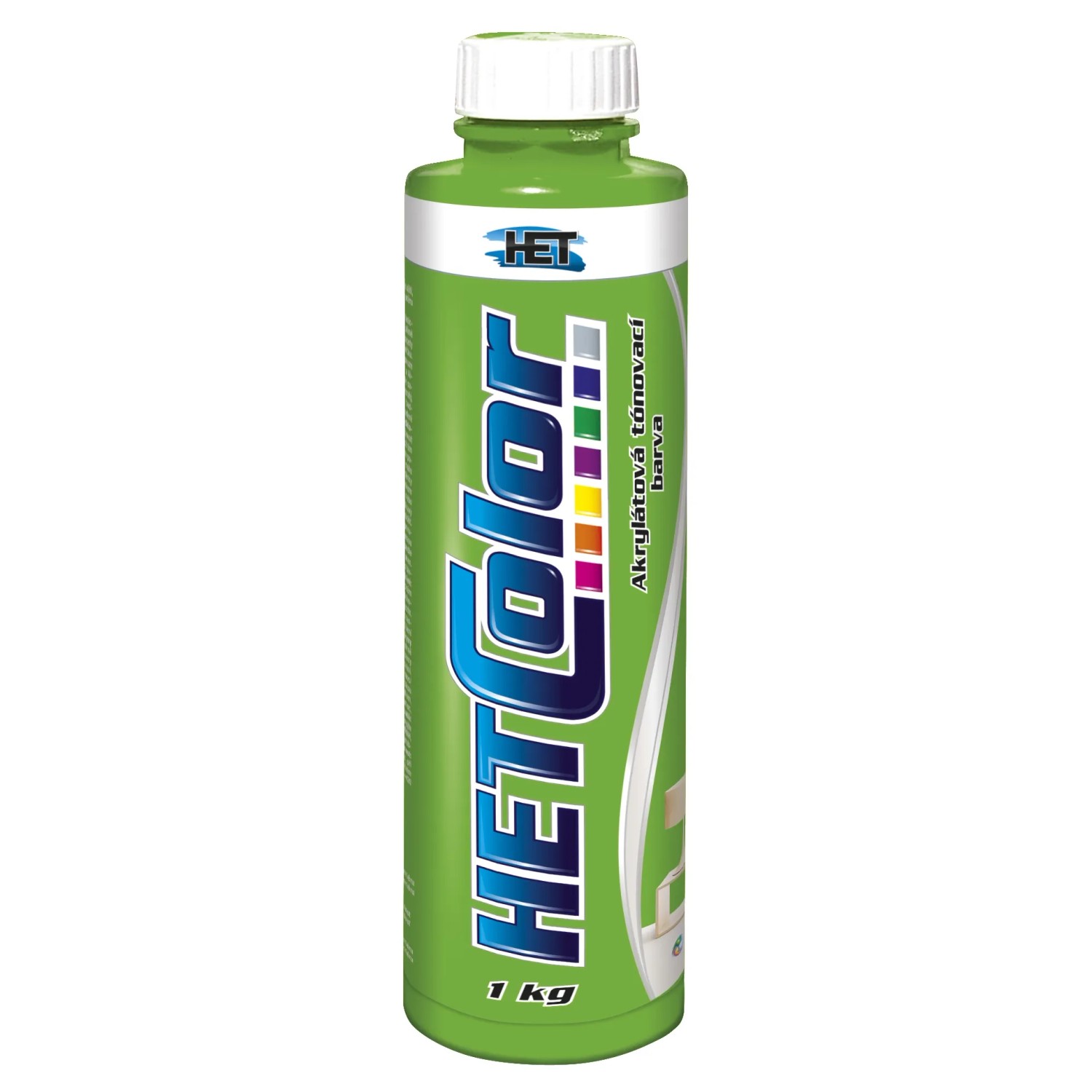 E-shop HETCOLOR Akrylátová tónovacia farba zelená 1 kg