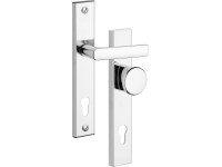 Rostex Bezpečnostné kovanie kľučka - guľa 802 / 90 mm chróm - nerez