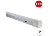 E2 LED Podlinkové svietidlo s vypínačom, IP20, 10 W, 1100 lm, 60 x 3 x 4,2 cm