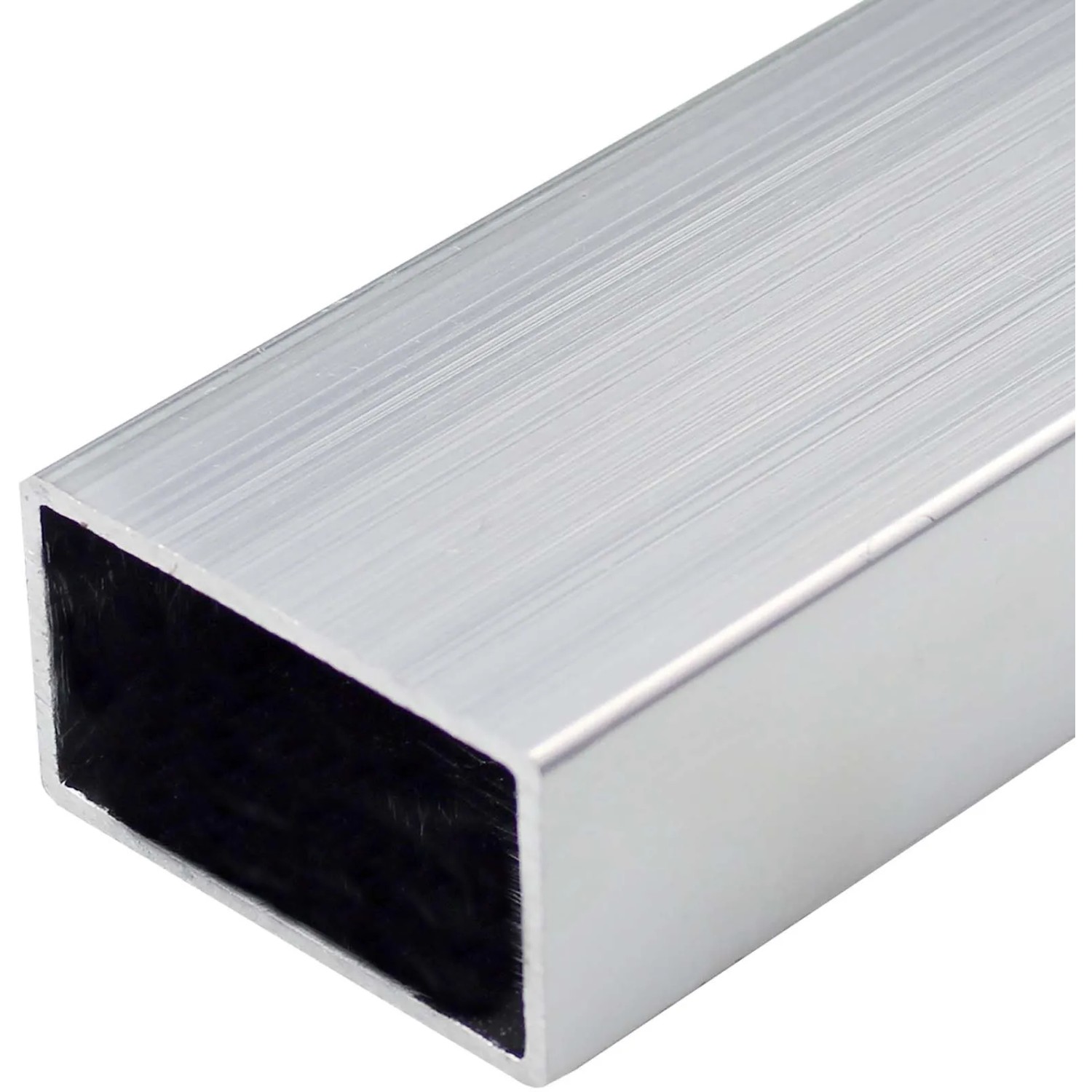E-shop Arcansas Hranatá tyč z prírodného hliníka 10 x 10 x 1000 mm