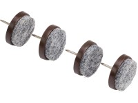 OBI Plstené podložky s čapom priemer 28 mm, 16 ks