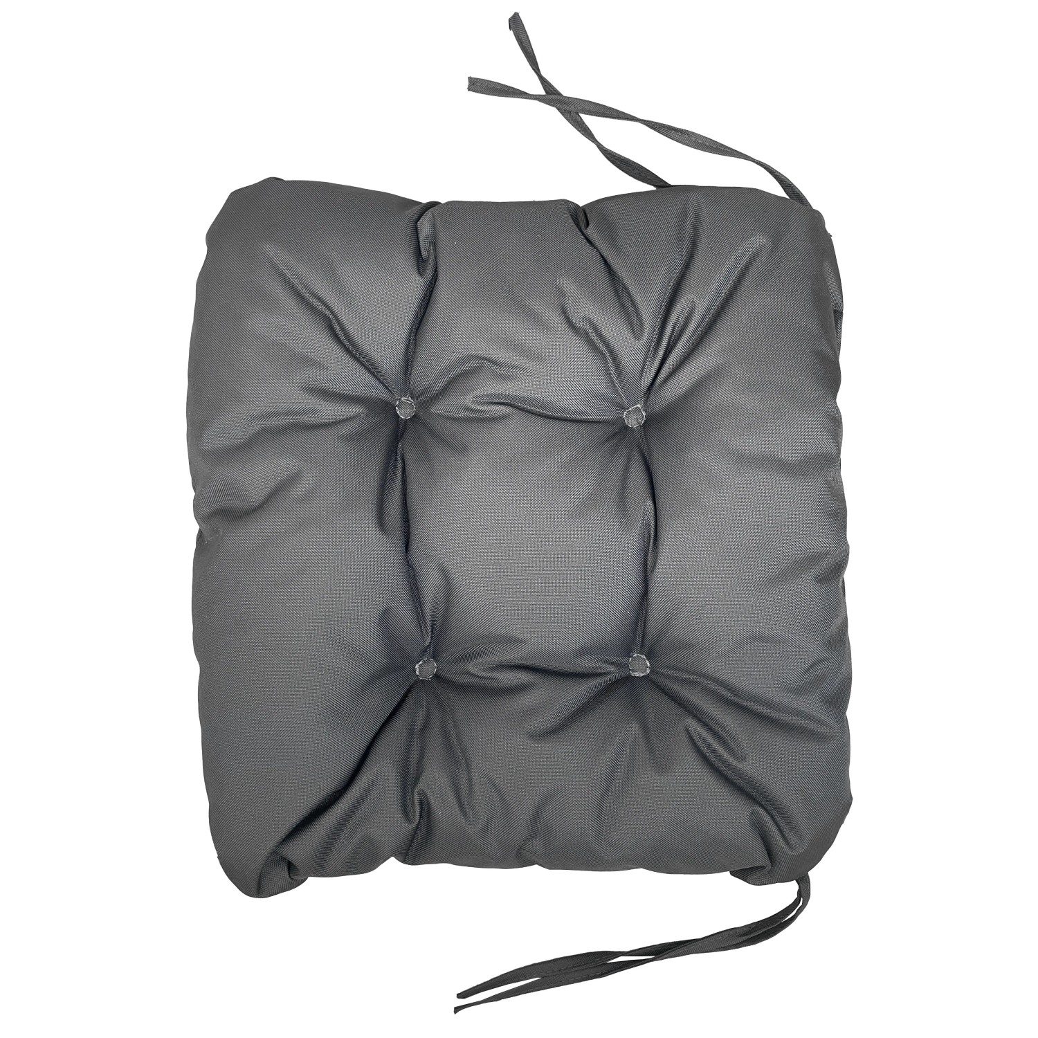 E-shop VOG Vonkajší podsedák antracitový 40 x 40 x 8 cm