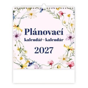 Helma 365 Nástenný mesačný kalendár 2027 Plánovací 30 x 30 cm